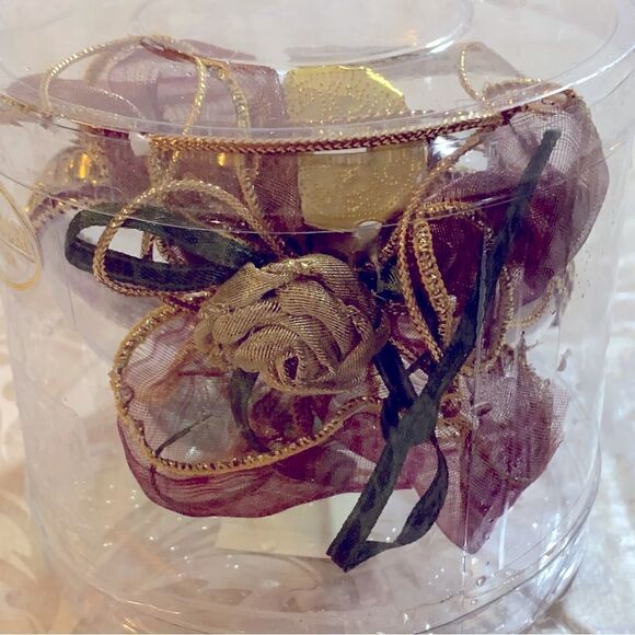 Kurt Adler Glass & Ribbon Heart Christmas Ornament in Box NWT Handmade Gorgeous - Picture 8 of 8